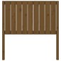 Testiera per Letto Miele 95,5x4x100cm in Legno Massello di Pino Testiera per Letto Miele 95,5x4x100cm in Legno Massello di Pino
