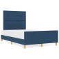 Telaio letto vidaXL Blu 120x200 cm Tessuto Telaio letto vidaXL Blu 120x200 cm Tessuto