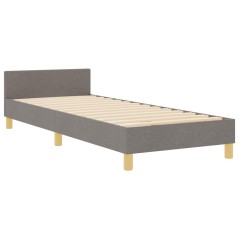 Letto vidaXL Taupe 80x200 cm in Tessuto