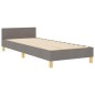 Letto vidaXL Taupe 80x200 cm in Tessuto Letto vidaXL Taupe 80x200 cm in Tessuto
