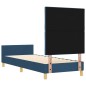 Struttura Letto Blu vidaXL 80x200 cm in Tessuto