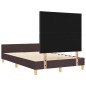 Struttura Letto vidaXL Marrone Scuro 120x200 cm in Tessuto