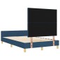 Struttura Letto Blu vidaXL 120x200 cm in Tessuto