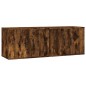 Mobili Porta TV a Parete 2 pz Rovere Fumo 57x34,5x40 cm Mobili Porta TV a Parete 2 pz Rovere Fumo 57x34,5x40 cm
