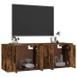 Mobili Porta TV a Parete 2 pz Rovere Fumo 57x34,5x40 cm Mobili Porta TV a Parete 2 pz Rovere Fumo 57x34,5x40 cm