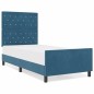 Struttura Letto vidaXL Blu Scuro 100x200 cm Velluto Struttura Letto vidaXL Blu Scuro 100x200 cm Velluto