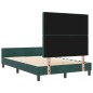 Struttura Letto vidaXL Verde Scuro 120x200 cm Velluto Struttura Letto vidaXL Verde Scuro 120x200 cm Velluto