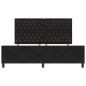 Struttura Letto vidaXL Nera 180x200 cm in Velluto