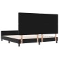 Struttura Letto vidaXL Nera 180x200 cm in Velluto