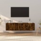 Set Mobili Porta TV 3 pz Rovere Fumo in Legno Multistrato Set Mobili Porta TV 3 pz Rovere Fumo in Legno Multistrato