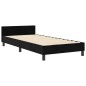 Rete letto vidaXL Nero 100x200 cm Velluto Rete letto vidaXL Nero 100x200 cm Velluto