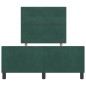 Struttura Letto vidaXL Verde Scuro 120x200 cm Velluto Struttura Letto vidaXL Verde Scuro 120x200 cm Velluto