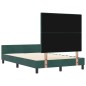 Struttura Letto vidaXL Verde Scuro 120x200 cm Velluto Struttura Letto vidaXL Verde Scuro 120x200 cm Velluto