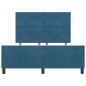 Struttura letto vidaXL Blu Scuro 140x190 cm Velluto Struttura letto vidaXL Blu Scuro 140x190 cm Velluto