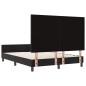 vidaXL Letto Nero 140x200 cm in Velluto