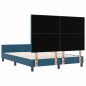 vidaXL Struttura Letto Blu Scuro 140x200 cm Velluto vidaXL Struttura Letto Blu Scuro 140x200 cm Velluto