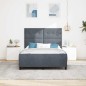 Rete letto vidaXL Grigio scuro 160x200 cm Velluto Rete letto vidaXL Grigio scuro 160x200 cm Velluto