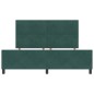 vidaXL Struttura Letto Verde Scuro 180x200 cm Velluto vidaXL Struttura Letto Verde Scuro 180x200 cm Velluto