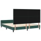 vidaXL Struttura Letto Verde Scuro 180x200 cm Velluto vidaXL Struttura Letto Verde Scuro 180x200 cm Velluto
