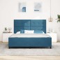 vidaXL Struttura del Letto Blu Scuro 180x200 cm in Velluto vidaXL Struttura del Letto Blu Scuro 180x200 cm in Velluto