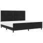 vidaXL Struttura del Letto Nera 200x200 cm in Velluto