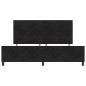 vidaXL Struttura del Letto Nera 200x200 cm in Velluto