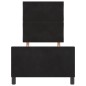 Struttura del letto vidaXL Nera 80x200 cm in Velluto