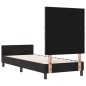 Struttura del letto vidaXL Nera 80x200 cm in Velluto