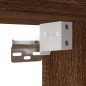 Set Mobili Porta TV 3 pz Rovere Marrone in Legno Multistrato Set Mobili Porta TV 3 pz Rovere Marrone in Legno Multistrato