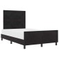 vidaXL Struttura Letto Nera 120x190 cm in Velluto vidaXL Struttura Letto Nera 120x190 cm in Velluto