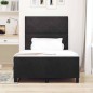 vidaXL Struttura Letto Nera 120x190 cm in Velluto vidaXL Struttura Letto Nera 120x190 cm in Velluto