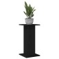 vidaXL Supporti per Altoparlanti - 2 pezzi, Rovere Nero, 30 x 30 x 60 cm, in Legno Ingegnerizzato.