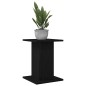 Supporto per piante vidaXL 2 pezzi Rovere Nero 30x30x40 cm Legno ingegnerizzato
