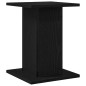 Supporto per piante vidaXL 2 pezzi Rovere Nero 30x30x40 cm Legno ingegnerizzato