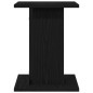 Supporto per piante vidaXL 2 pezzi Rovere Nero 30x30x40 cm Legno ingegnerizzato