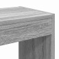 Mobile per libri/divisorio per stanze in rovere nero 100x30x198 cm in legno ingegnerizzato