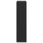 vidaXL Armadio in rovere nero - 80 x 50 x 200 cm, fatto in legno ingegnerizzato vidaXL Armadio in rovere nero - 80 x 50 x 200 cm, fatto in legno ingegnerizzato