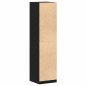 Armadio vidaXL Nero Rovere 50x50x200 cm in legno ingegnerizzato