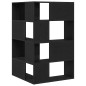 Armadio Angolare vidaXL Nero Rovere 140x30x140 cm Legno ingegnerizzato Armadio Angolare vidaXL Nero Rovere 140x30x140 cm Legno ingegnerizzato