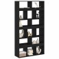 vidaXL Supporto per Piante Legno Ingegnerizzato Nero 100x33x187,5 cm