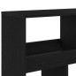 vidaXL Supporto per Piante Legno Ingegnerizzato Nero 100x33x187,5 cm