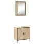 vidaXL Set di mobili per bagno 2 pezzi in quercia ingegnerizzata vidaXL Set di mobili per bagno 2 pezzi in quercia ingegnerizzata