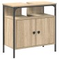 vidaXL Set di Armadietti per Bagno a 2 Pezzi Rovere Ingegnerizzato vidaXL Set di Armadietti per Bagno a 2 Pezzi Rovere Ingegnerizzato