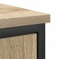 vidaXL Set di Mobili per Bagno in 3 Pezzi Rovere in Legno Ingegnerizzato vidaXL Set di Mobili per Bagno in 3 Pezzi Rovere in Legno Ingegnerizzato