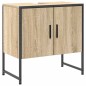 Set di Mobili per Bagno 3 Pezzi in Legno Ingegnerizzato Sonoma Oak