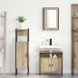 vidaXL Set di Mobili da Bagno da 3 pezzi in Rovere Sonoma Legno Ingegnerizzato