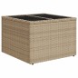 vidaXL Set di divani da giardino da 5 pezzi con cuscini - rattan poliestere beige. vidaXL Set di divani da giardino da 5 pezzi con cuscini - rattan poliestere beige.
