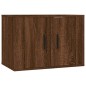 Set Mobili Porta TV 3 pz Rovere Marrone in Legno Multistrato Set Mobili Porta TV 3 pz Rovere Marrone in Legno Multistrato