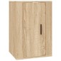 Set di Mobili Porta TV 3 pz Rovere Sonoma in Legno Multistrato Set di Mobili Porta TV 3 pz Rovere Sonoma in Legno Multistrato
