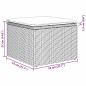 vidaXL Set di divani da giardino 4 pezzi con cuscini beige vidaXL Set di divani da giardino 4 pezzi con cuscini beige